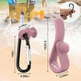 thumbnail image 2 of Oudizz 6Pcs Key Holder for Bogg Bag, Insert Hooks Accessories for Beach Bag, Carabiner Keychain Charm for All Size Bogg Bags, 2 of 10
