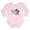 Petal Pink, variant on CafePress - San Diego CA Long Sleeve Infant Bodysuit - Long Sleeve Cotton Baby Bodysuit