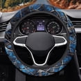 thumbnail image 2 of Uorisanigo Camo Car Steering Wheel Protector Branches Steering Wheel Cover for Most Vehicle Easy to Install 15 Inch Car Wheel Cover with Elastic Edge Soft Car Accessories Gift for Birthday, 2 of 8