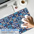 thumbnail image 4 of Experience Precision: Floral Mandala Mouse Mat - Custom Size, Non-Slip, Stitched Edge, Waterproof, Perfect for Gaming and Office (31.5 X 11.8 Inch), 4 of 7