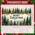 thumbnail image 2 of Decorative Design Merry Christmas Banner Festive Theme Christmas Backdrop for Holiday Decoration Winter Celebration Indoor Decoration, 2 of 9