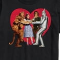 thumbnail image 3 of Wizard of Oz - Dorthy and Friends Photo Heart - Men's Short Sleeve Graphic T-Shirt, 3 of 5