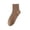 BX24_Coffee, variant on Men's Thin Breathable Ankle Socks Summer Lightweight Wicking Dress Business Casual Socks Dark Gray One Size