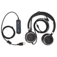 thumbnail image 4 of ANGGREK USB Plug QD Cable Adaptor, Call Center Headset Adapter Portable For 3.5mm Headset Equipment, 4 of 8