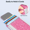 thumbnail image 2 of Cartera FINPAC MagSafe para iPhone 12-17, RFID, 6 Tarjetas, Roja, 2 of 8