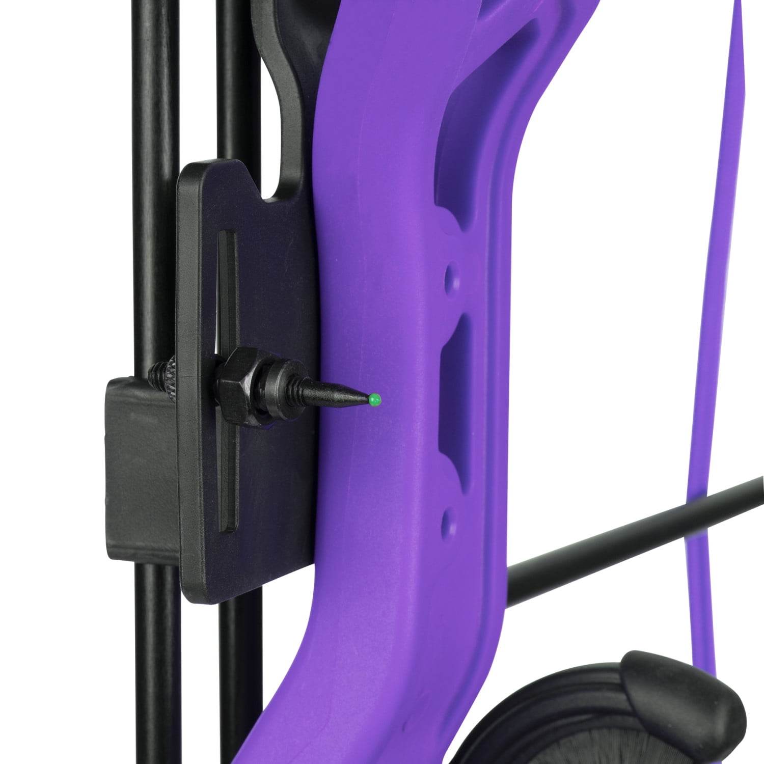 Bear Archery Brave Youth Bow Includes Whisker Biscuit, Arrows, Armguard, and Arrow Quiver Recommended for Ages 8 and Up –&nbsp;Purple