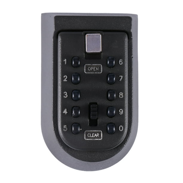 HERCHR Key Lock Box, Digital Combination Outdoor Key Safe Box Security