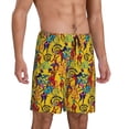 thumbnail image 2 of Fotbe Dancing African Women Pantalones Cortos de Pijama para Hombre, Ropa de Dormir, Pantalones de Pijama Cortos para Hombre-Large, 2 of 6