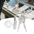 thumbnail image 2 of Cerradura de mostrador de cerradura de vitrina de vitrina de puerta de vidrio para vidrio de 4-6 mm de espesor, 2 of 5
