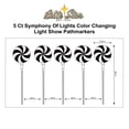 thumbnail image 5 of Brite Star Candy Lollipop Pathway Christmas Lights - Color Changing 7.25-inch Pathmarker Ideal for Outdoor Lighting, 5 of 13