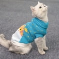 thumbnail image 2 of Fashion Winter Cat Sweater Vests Sphynx Cat Clothes for Cats Clothing Christmas Pet Clothes Kedi Katten Pullover Ropa Para Gatos, 2 of 4