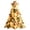 #06Z B, variant on DIY Quilted Christmas Tree Kit with Warm Glow Lights, Handmade Fabric Tabletop Holiday Decor with Character Topper for Mantel Shelf