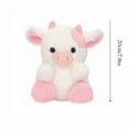 thumbnail image 2 of Cow Plush Toy, Plush Pillow Cow Toy, Palm Cows Plush Stuffed Animal Toy, Cartoon Cute Cow Plush Toy, 7.8 inches high, 2 of 8