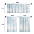 thumbnail image 4 of LALILO Kitchen Curtains and Valances Set of 3 36" Merry Christmas Window Treatment Tiers for Window Decor, 4 of 5