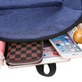thumbnail image 5 of Student Solid Color Canvas Backpack Bag Fashion Travel College Style Backpack, 5 of 5