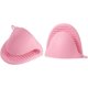 thumbnail image 1 of Mini manoplas de silicona para horno – Guantes de horno con agarre para las yemas de los dedos – Juego de agarraderas para cocinar, hornear, freidora de aire – Resistente al calor y al desli, 1 of 5