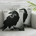 thumbnail image 3 of The Raven by Edgar Allan Poe Pillow Cover, Book Pillow Cover., 3 of 5