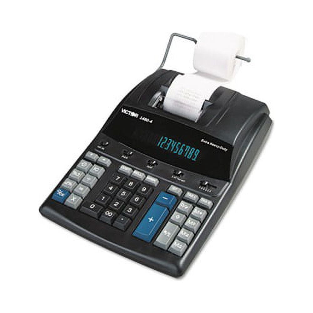 1460-4 Extra Heavy-Duty Printing Calculator Black/Red Print, 4.6 Lines/Sec