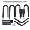 thumbnail image 3 of Graflsoa Lightweight Aluminum Alloy Surfboard Rack for Dual Motorcycles, Durable & Rust-Proof, Easy Installation, Universal Fit, Includes Hardware Kit, 3 of 7