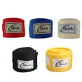 thumbnail image 4 of Youkk 2Pcs Cotton Kick Boxing Wraps Bandage Sports Straps Sanda Muay Thai MMA Yellow, 4 of 8