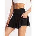 thumbnail image 2 of Camisa deportiva delgada para mujer: Fitness y correr casual transpirable para falda pantalón de tenis con bolsillo - Ropa deportiva para mujer, 2 of 4