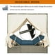 thumbnail image 4 of Tumbona de patio Harper & Bright Designs PE ratán azul, 4 of 9