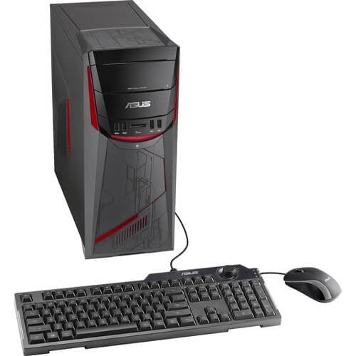 Asus Desktop Tower Computer, Intel Core i5 i56400, 8GB RAM, 1TB HD