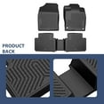 thumbnail image 4 of PIT66 Floor Mats Fit for 2016-2021 Honda Civic Sedan & Hatchback Coupe All Weather, 4 of 10