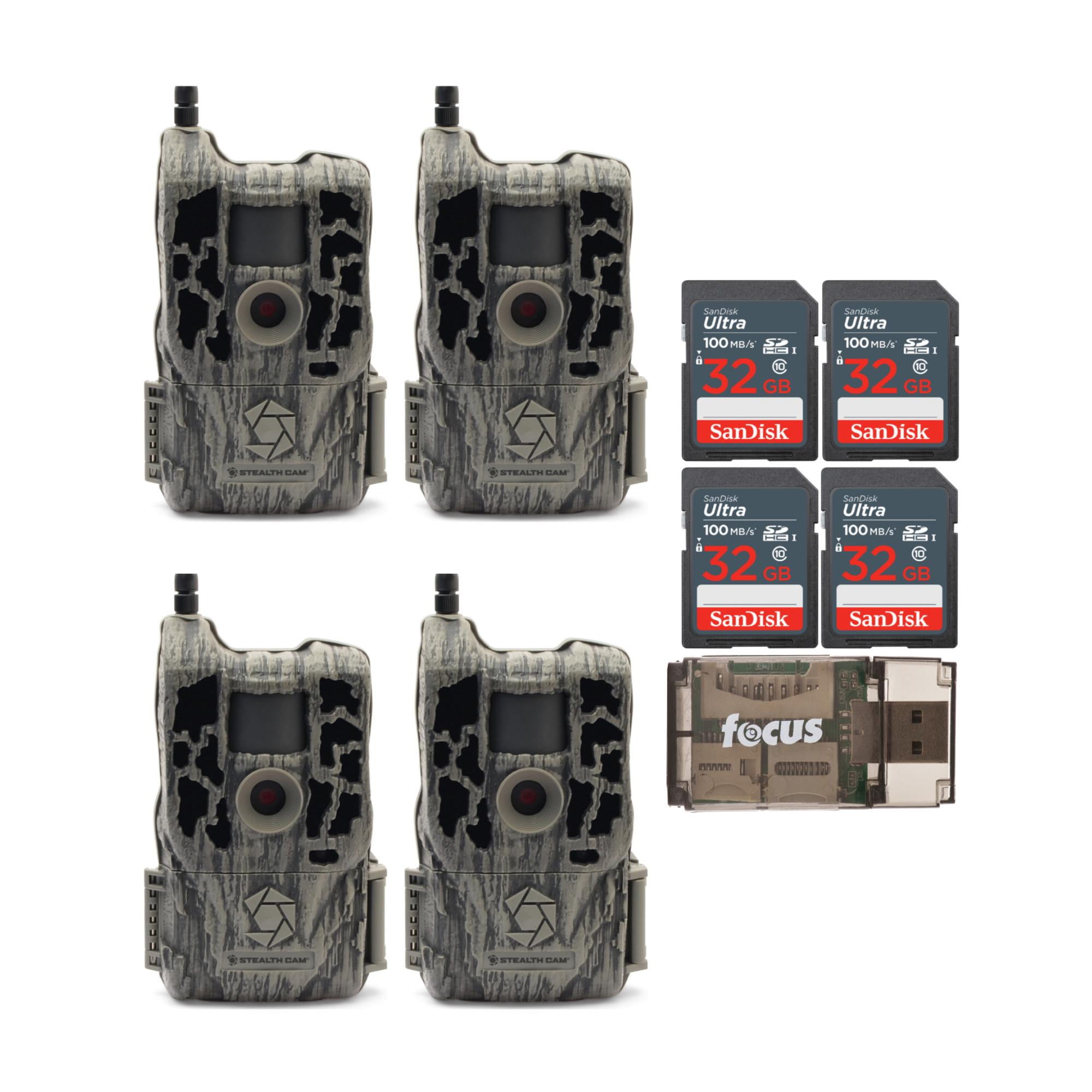 Stealth Cam Reactor 26MP Trail Camera (AT&T) with 32 GB SD Card and