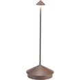 thumbnail image 1 of Lámpara de mesa LED regulable de aluminio, protección IP54, uso interior/exterior, casquillo de enchufe, alto 29 cm, 1 of 2