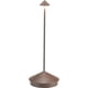thumbnail image 1 of Lámpara de mesa LED regulable de aluminio, protección IP54, uso interior/exterior, casquillo de enchufe, alto 29 cm, 1 of 2