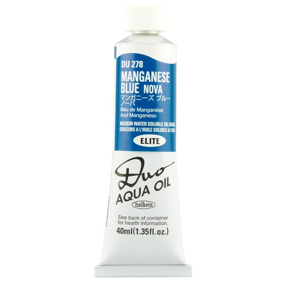 DUO Aqua Oil Color 40ml, Manganese Blue Nova