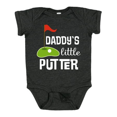 

Inktastic Golfing Daddys Little Putter Gift Baby Boy or Baby Girl Bodysuit