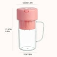 thumbnail image 3 of Danhjin Small Fully Automatic Juicer Manufacturer Supplied Small Juicer Home USB Charging Wireless Portable Fully Automatic Juicer Mini Juicer, 3 of 5