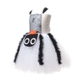 thumbnail image 5 of FEOYA Girls Witch Dress Tutu Dress for Toddler Kids Tulle Dress Carnival Spider Dress with Broom and Hair Clips for 6-7 Years, 5 of 7