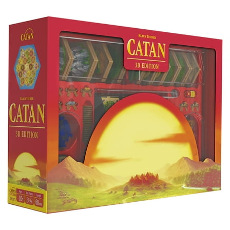 Catan 3D Edition Strategy Board Game for ages 12 and up, from Asmodee