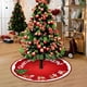 thumbnail image 5 of Falda para Árbol de Navidad Decoraciones Navideñas Falda para Árbol de Navidad de Terciopelo, 5 of 6