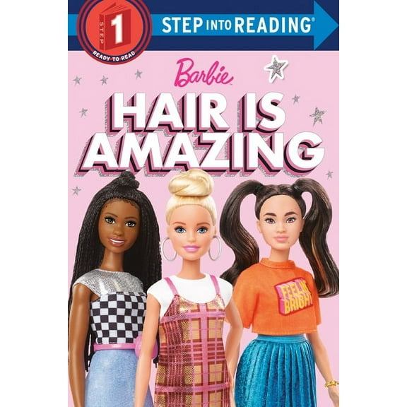 Step Into Reading Hair Is Amazing (Barbie): A Book about Diversity, (Paperback)