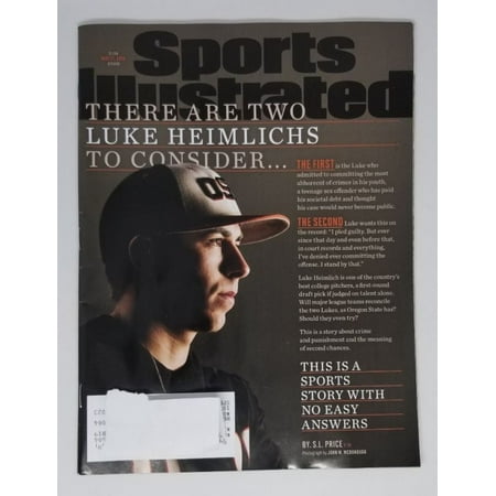 1980 Sports Illustrated Magazine - Sports Illustrated Magazine - May 21, 2018 - Luke Heimlichs Cover