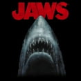 thumbnail image 2 of Men's Jaws Shark Teeth Poster  Graphic T-Shirt, 2 of 4