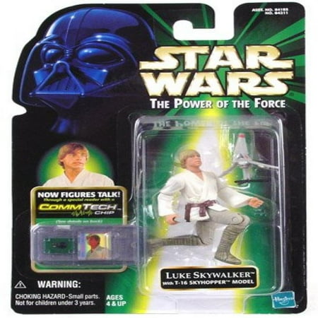 Expanded Universe Luke Skywalker - Star Wars: Power of the Force CommTech Luke Skywalker Action Figure by Hasbro