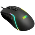 thumbnail image 1 of Mouse Gaming AOC Negro con 7 Botones Programables e Iluminación RGB, 1 of 6