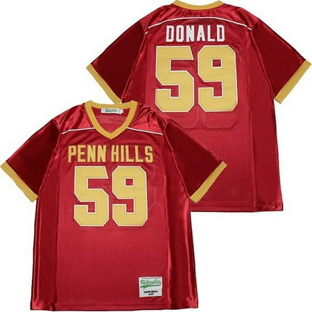 Men's Aaron Donald #59 High School Football Jersey, Stitched Movie