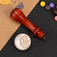 thumbnail image 3 of Sun Moon Stars Round Retro Wax Seal Stamp Head Fire Paint para invitación de boda, 3 of 6