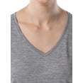 thumbnail image 3 of Athletic Works Women's Core Active Short Sleeve V-Neck T-Shirt, Sizes XS-3X, 3 of 7