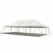 Party Tents Direct Weekender Pole Tent Party Canopy, 20x40 White