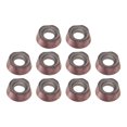 thumbnail image 3 of 10 Piezas Insertos de Torneado Insertos de Carburo Recubiertos Redondos con Caja de Almacenamiento para Mecanizar Acero Hierro Fundido Aluminio Cobre Latón Plástico ANGGREK  Otros, 3 of 8