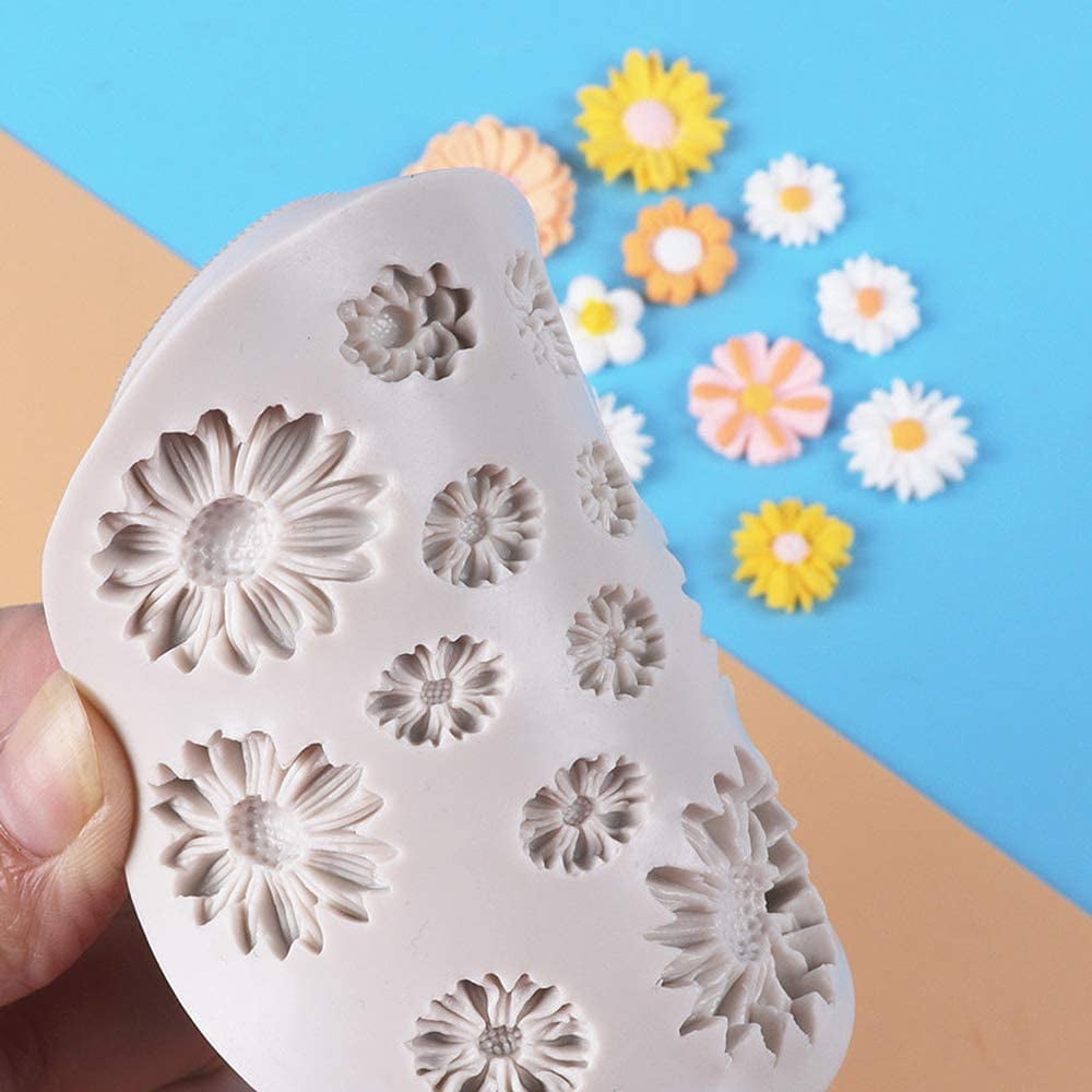 Small Daisy Chocolate Mold – Frans Cake and Candy