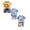 6pcs Baby Boys Summer Outfits-Yellow+Sky Blue+Light Blue, variant on Gerichy Toddler Boys Dressy Outfit Sets 6Pcs Toddler Baby Boy Clothes 1t 2t 3t 4t 5t 6t Cute Short Sleeve T Shirt Tops Shorts Sets