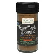 Frontier Co-op Garam Masala, 2-Ounce Jar, With Cardamom, Cinnamon & Cloves, Kosher, Non GMO, Non ETO